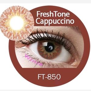 Cappuccino soft color lens